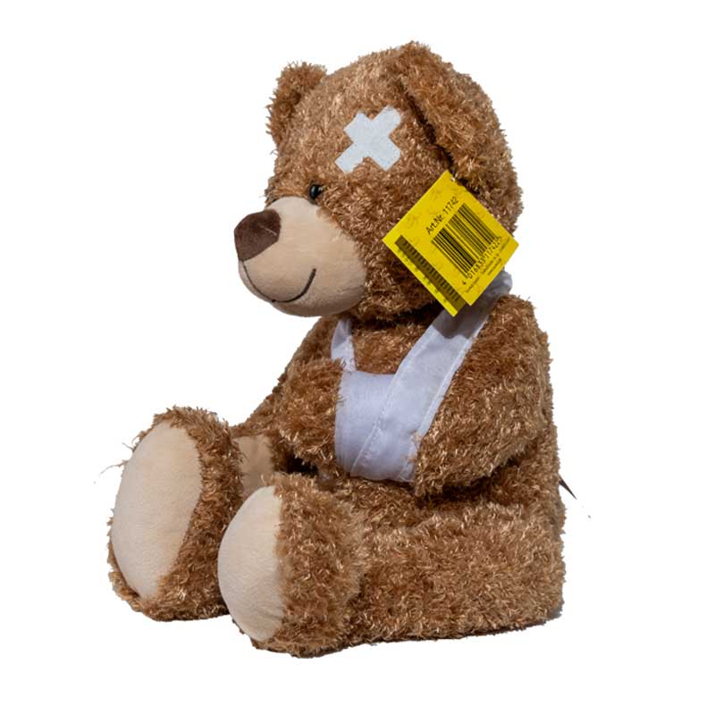 Teddybär Plüschtier - Krank