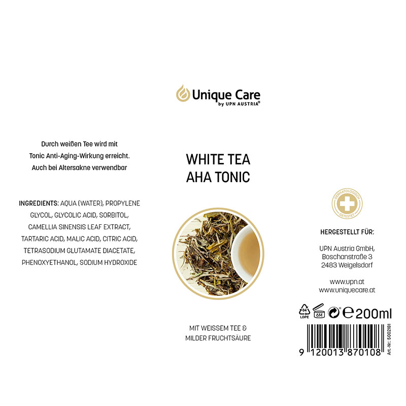 White Tea AHA Tonic